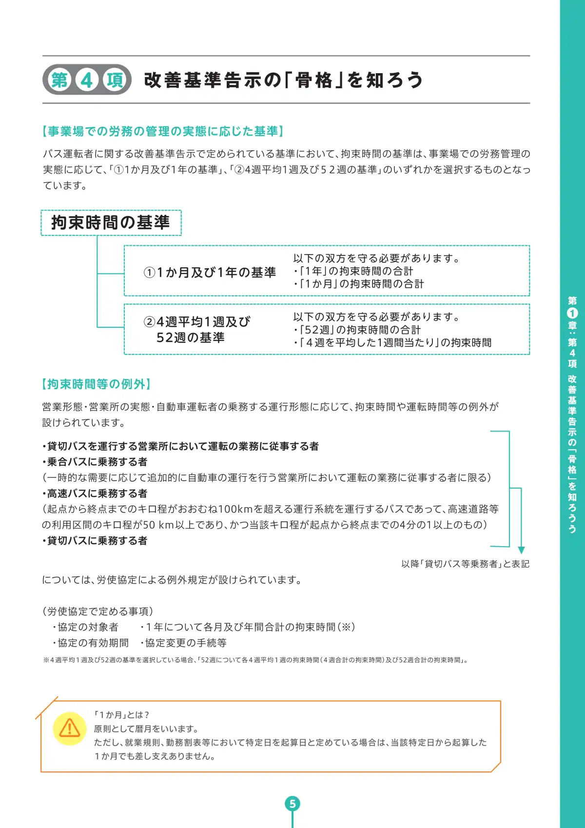 バス運転者労働時間基準 学習テキスト ページ7